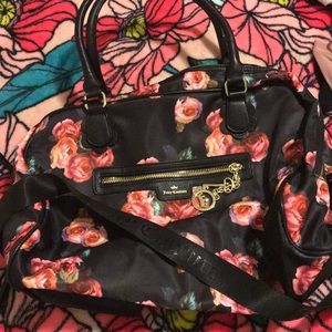 Juicy Couture vintage medium floral handbag